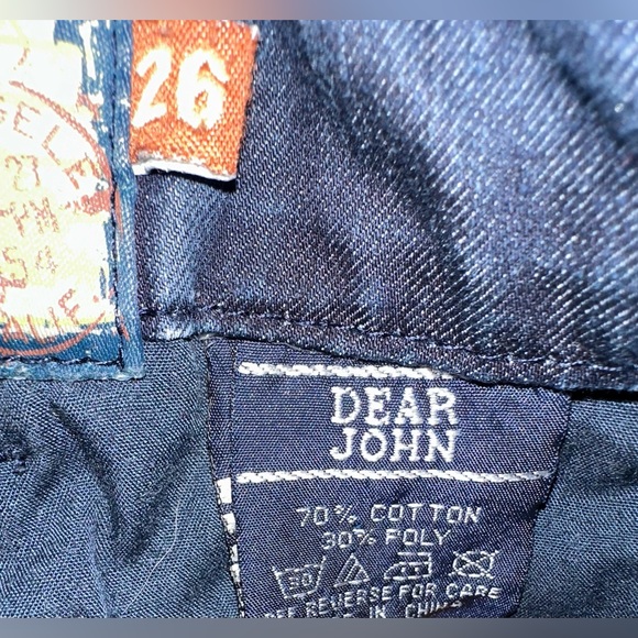 Dear John denim shorts size 26 - Picture 5 of 7